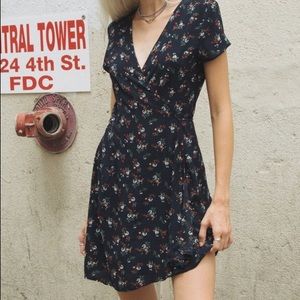 Brandy Melville Robbie Floral Wrap Dress